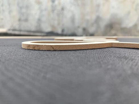 حروف خشبية غير مكتملة من Hey Y'all، علامة بيضاء فارغة لديكور أكاليل الزهور والحرف اليدوية (Hey Y'all) in Kuwait