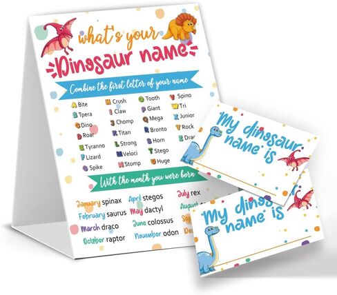 Children Party Game Logos and 30 Cards, Holiday Events, Events Card Ideas Decorative Supplies, Game for Birthday Party （DLM356） in Kuwait