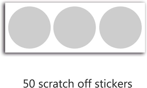 50 قطعة من بطاقات الخدش لحفلات التخرج، 2 انش × 3.5 انش، بطاقات العاب حفلات التخرج، بطاقات العاب حفلات التخرج المضحكة لحفلات التخرج للمدرسة الثانوية او الكلية (DLM170) in Kuwait