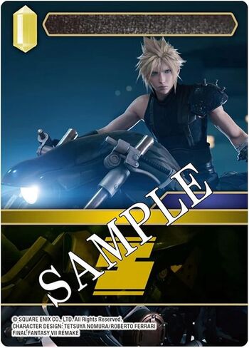 مجموعة بطاقات اللعب للاعبين من فاينل فانتاسي تي سي جي كلاود في اس سيفيروث (74629) in Kuwait