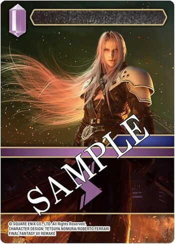 مجموعة بطاقات اللعب للاعبين من فاينل فانتاسي تي سي جي كلاود في اس سيفيروث (74629) in Kuwait