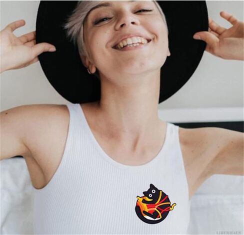 رقعة تطريز على شكل قطة لطيفة على شكل قطط، رقعة مطرزة للملابس والشنط والجاكيتات والاحذية وشنط الظهر والاكسسوارات in Kuwait