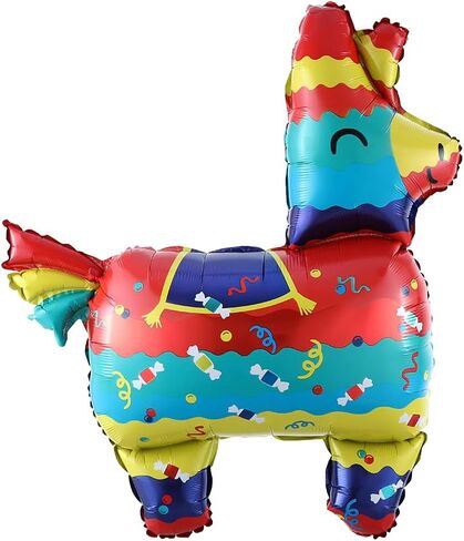 135 قطعة من بالونات عيد الميلاد الصيفية من بالونار مع بالونات للأولاد والبنات وديكورات حفلات أعياد الميلاد المكسيكية وأعياد ميلاد الأطفال وحفلات استقبال المولود الجديد وسلسلة بالونات الذكرى السنوية. (زاهى الألوان) in Kuwait