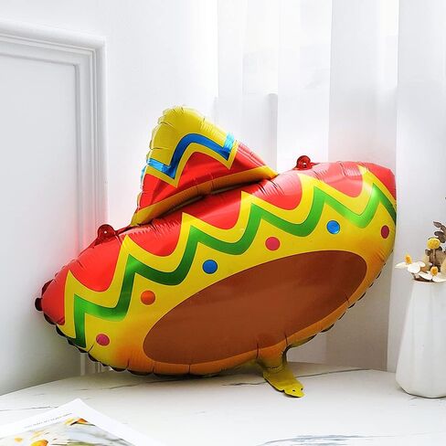 135 قطعة من بالونات عيد الميلاد الصيفية من بالونار مع بالونات للأولاد والبنات وديكورات حفلات أعياد الميلاد المكسيكية وأعياد ميلاد الأطفال وحفلات استقبال المولود الجديد وسلسلة بالونات الذكرى السنوية. (زاهى الألوان) in Kuwait