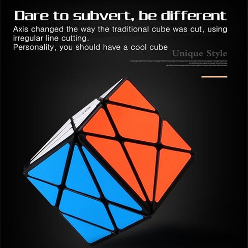 مكعب محور 3×3 كيو اي واي اي متغير بشكل غير منتظم من ايه ام جي ار بي كوبو - اسود in Kuwait