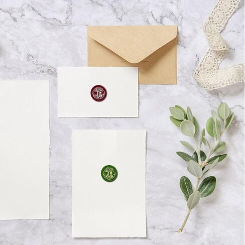 CRASPIRE Fox Wax Seal Stamp Tree of Life Sealing Wax Stamps Moon 30mm Retro Vintage Removable Brass Stamp Head with Wood Handle for Wedding Invitations Halloween Christmas Thanksgiving Gift Packing in Kuwait