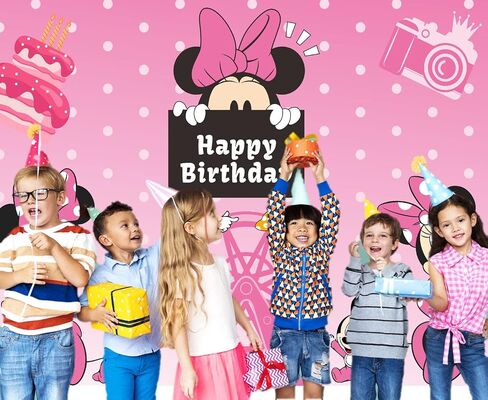Mickey Mouse Birthday Party Decorations, Mickey Mouse Party Supplies Set for Girl’s/Boy’s with Balloons Garland kit, Mickey Mouse Backdrop 7x5ft, Mickey Mouse Foil Balloons in Saudi Arabia
