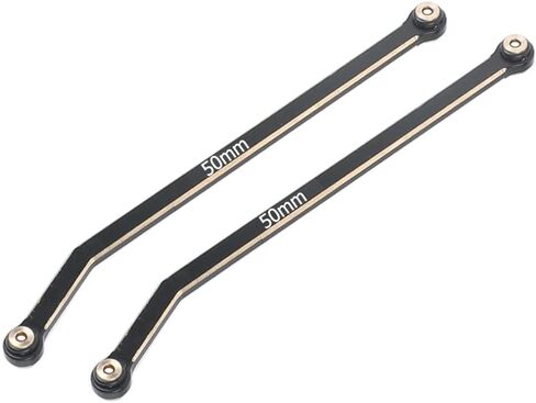 RZXYLRC Heavy Brass High Clearance Links Chassis Rod Set for 1/24 RC Crawler SCX24 Jeep Gladiator AXI00005 Upgrade Parts in Saudi Arabia