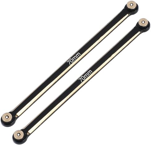 RZXYLRC Heavy Brass High Clearance Links Chassis Rod Set for 1/24 RC Crawler SCX24 Jeep Gladiator AXI00005 Upgrade Parts in Saudi Arabia