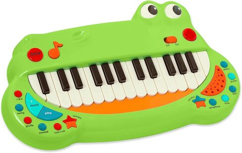 Battat- Toddler Piano Toy – Musical Instrument For Kids, Children – Animal Keyboard Piano With 5 Instrument Settings-Crocodile Piano – 2 Years + in Saudi Arabia