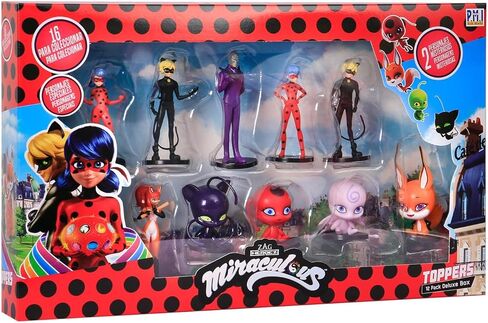 بي إم آي تصاميم الدعسوقة المعجزة توبيز | 12 ميراكيلوس ليدي بج توبيز من بين 16 تصميمًا في عبوة واحدة | 6 توبيز و2 توبيز غامض نادر مخفي (تشكيلة ب) in Kuwait