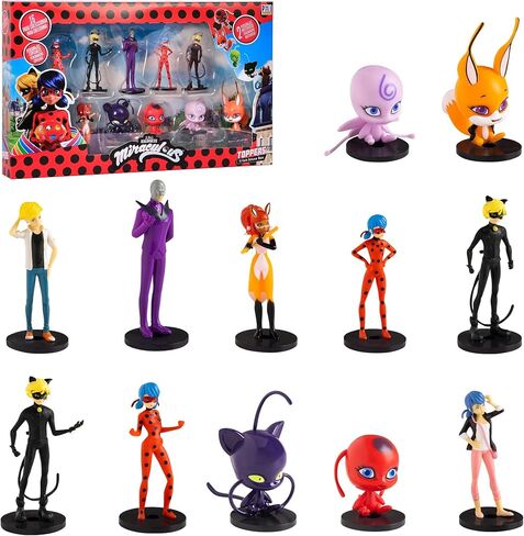 بي إم آي تصاميم الدعسوقة المعجزة توبيز | 12 ميراكيلوس ليدي بج توبيز من بين 16 تصميمًا في عبوة واحدة | 6 توبيز و2 توبيز غامض نادر مخفي (تشكيلة ب) in Kuwait