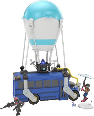 Fortnite Battle Royale Collection Battle Bus & 2 Exclusive Figures: Funk Ops & Burnout in Saudi Arabia
