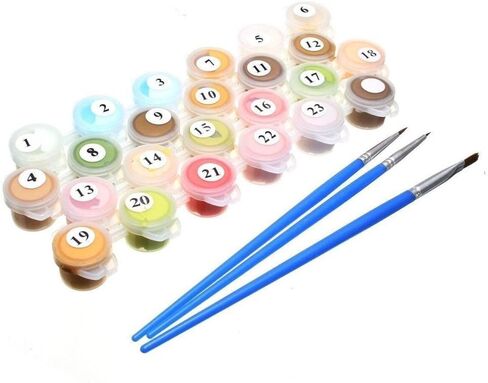 Crafts Paint Jobs by Digital Kit,Kids Color by Number Kit with Tag, Easter Blessing,16''X20'' in Kuwait