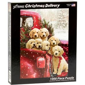 Vermont Christmas Company Christmas Delivery Jigsaw Puzzle 1000 Piece in Kuwait