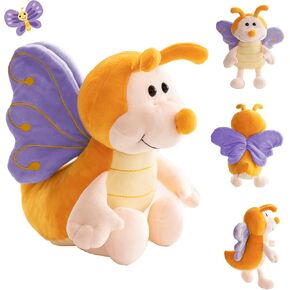 CASAGOOD Cuddly Butterfly Stuffed Animals Super Soft Butterflies Plush Toys Stuffed Butter Fly Plushies Animal with Beautiful Wings Insect Plush Doll Animal Toy for Kids & Lovers 12 INCH