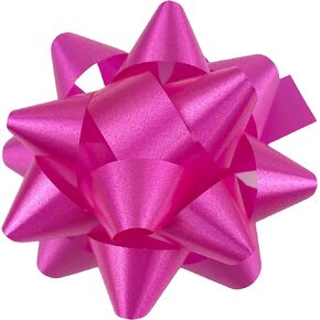 MMvolesy Blue Christmas Confetti Gift Star boxs Star Bows splendorette Christmas Valentine's Day Self Adhesive Bows for Gifts Wrapping Holiday Presents (20Pc)