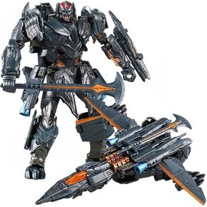Deformation Robots Toys, Car Robot Toys Anime Toy Action Figures 2 Modes Alloy Action Figure Toys Movie Fans Anime Collection Deformation Car Model Robot Toys for Kids