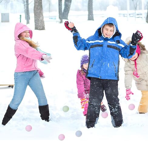 4-Pack Water Ballons,Reusable Water Balloons Quick Fill Outdoor Water Toys,Impact Open,Silicone Water Balls for Water Games,Kids Pool Party Favors in Kuwait