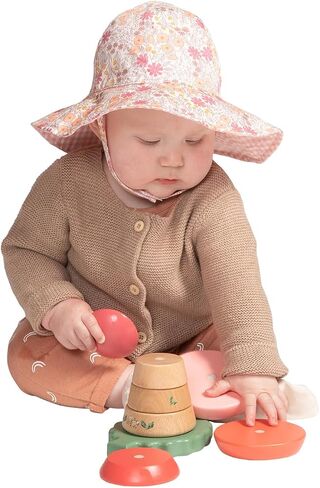 Manhattan Toy Folklore Fun-gi Magnetic Wooden Toadstool Shaped Stacking Toy for Babies 12 Months and Up in Saudi Arabia