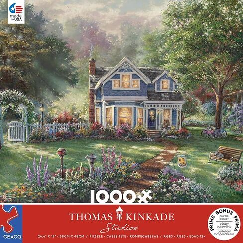 Ceaco - Thomas Kinkade - Springtime Memories - 1000 Piece Jigsaw Puzzle in Saudi Arabia