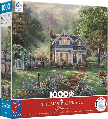 Ceaco - Thomas Kinkade - Springtime Memories - 1000 Piece Jigsaw Puzzle in Saudi Arabia