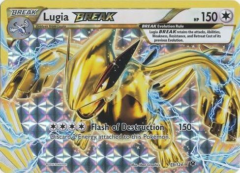 Pokemon - Lugia Break (79/124) - XY Fates Collide - Holo in Saudi Arabia