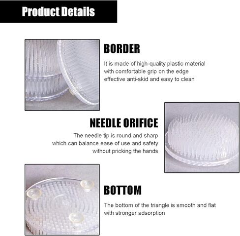 ضفدع زهرة بلاستيكية، ضفادع زهرية يابانية شفافة، بلاستيك من آيكبانا قطع زهرة كنزان، حامل ضفدع مع 3 أكواب شفط لتركيب نبات الحرف اليدوية بالزهور (2.76 بوصة / 70 مم) in Kuwait