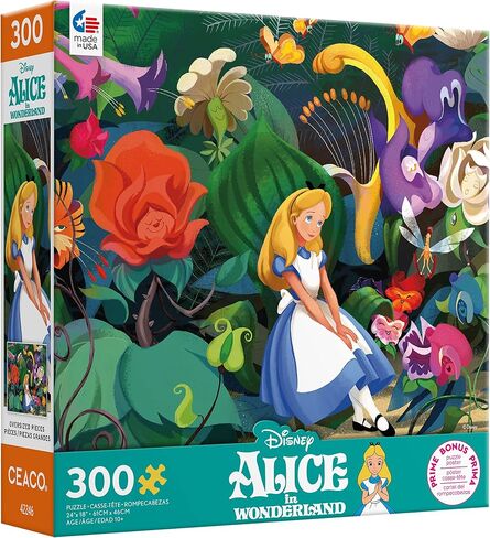 Ceaco - Disney - Alice in Wonderland - 300 Oversized Piece Jigsaw Puzzle in Saudi Arabia