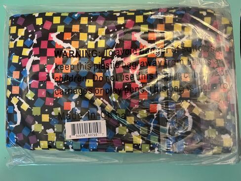 غطاء غبار لآلة القطع DIY من Craft Shoppe متوافق مع Cricut Explore Air 2 وCricut Explore Air، Crazy Squares in Saudi Arabia