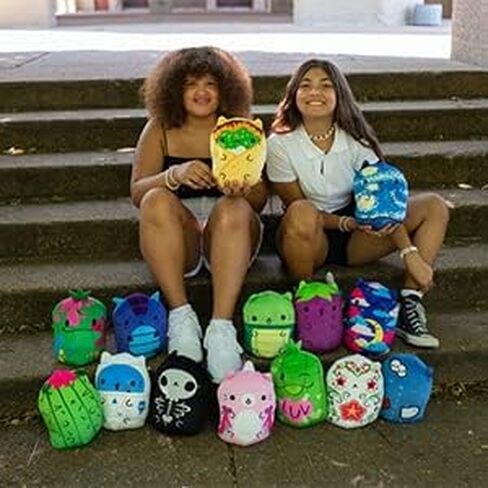 Cats vs Pickles - Jumbo - Novel - Super Soft and Squishy Stuffed Bean-Filled Plushies - Great Toys for Boys and Girls. Collect These as Desk Pets, Fidget Toys, or Sensory Toys. in Kuwait