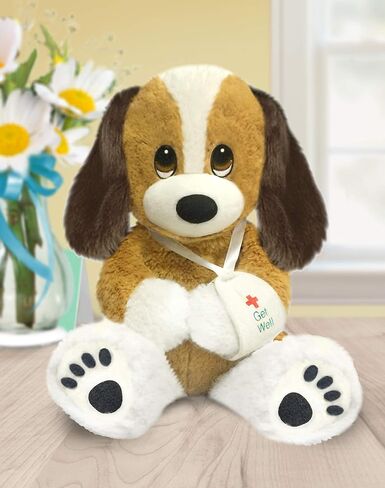 First & Main 10" Melancholy Mel Puppy Dog, Multi (3854) in Saudi Arabia