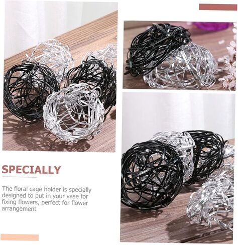 قطعتان من شبكة ثابتة لترتيب الزهور والضفادع لترتيبات الزهور من رونروتو، لوازم ترتيب الزهور، مزهريات زخرفية، مزهريات دائرية للزهور للزينة المركزية in Kuwait