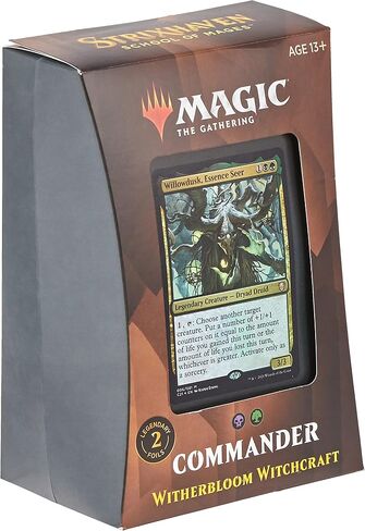 Magic: The Gathering Strixhaven Commander Deck – Witherbloom Witchcraft (Black-Green) in Saudi Arabia
