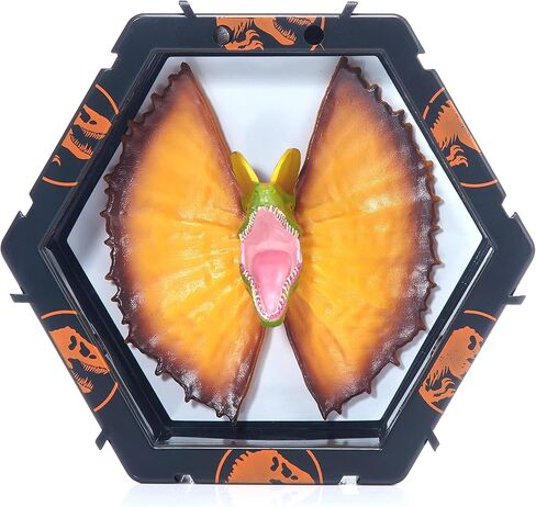 واو! بودز مجسم دومينيون ديلوفوسورس من جوراسيك ورلد | مجسم راس هزاز مضيء | منتجات دومينيون الرسمية، العاب وهدايا للاولاد والبنات من سن 5 سنوات فما فوق | سلسلة 193 انش in Kuwait