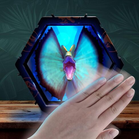 واو! بودز مجسم دومينيون ديلوفوسورس من جوراسيك ورلد | مجسم راس هزاز مضيء | منتجات دومينيون الرسمية، العاب وهدايا للاولاد والبنات من سن 5 سنوات فما فوق | سلسلة 193 انش in Kuwait