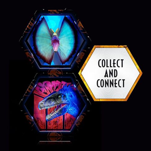 واو! بودز مجسم دومينيون ديلوفوسورس من جوراسيك ورلد | مجسم راس هزاز مضيء | منتجات دومينيون الرسمية، العاب وهدايا للاولاد والبنات من سن 5 سنوات فما فوق | سلسلة 193 انش in Kuwait