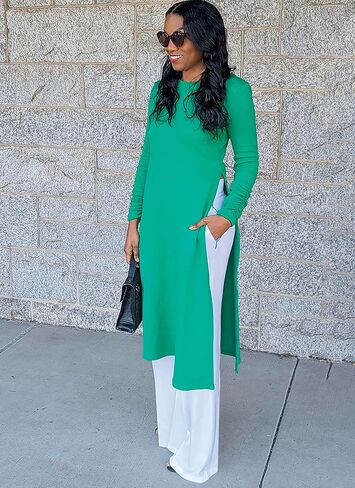 Know Me Misses' Knit Dress and Woven Pants Sewing Pattern Kit, Design Code ME2046, Sizes 18-20-22-24-26, Multicolor in Saudi Arabia