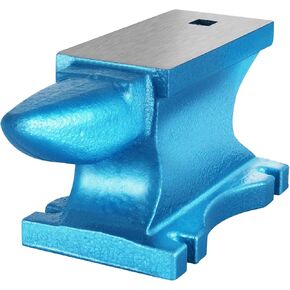 Happybuy Single Horn Anvil 132Lbs Cast Steel Anvil Blacksmith for Sale Forge Steel Tools W/Round and Square Hole and Equipment Anvil Rugged Blacksmith Jewelers Durable and Robust Metal Working Tool in Saudi Arabia