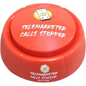 Talkie Toys Products Telemarketer Calls Stopper Button - Plays 5 Hilarious 30 Second Audio Clips in Kuwait