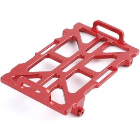 Aluminum Alloy Battery Tray Holder for 1/24 Axial SCX24 Gladiator AXI00005 RC Crawler Car Upgrades (Black)