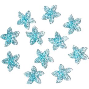 50Pcs Starfish Charm Beads No Hole Starfish Flat Back Charms Resin Starfish Ornaments for Handcraft Accessories Scrapbooking Decor in Kuwait
