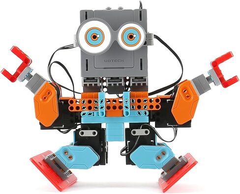 UBTECH JR0602 Jimu Robot BuzzBot & MuttBot - مجموعة مكعبات بناء روبوتية لتعلم العلوم والتكنولوجيا والهندسة والرياضيات (App Enabled App) in Kuwait