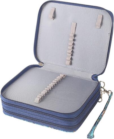 مقلمة شولانر 72 فتحة ملونة مع سحاب إغلاق منظم قلم أكسفورد لأقلام الألوان المائية بريزماكولور وأقلام الرصاص الملونة كرايولا أو أقلام ماركو القرد in Kuwait