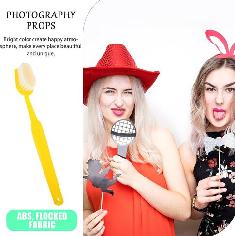 jojofuny Giant Toothbrush Prop Huge Toothbrush Oversized Novelty Toys Large Toothbrushes Big Brush Comedy Item Huge Toothbrush Costume Props in Kuwait