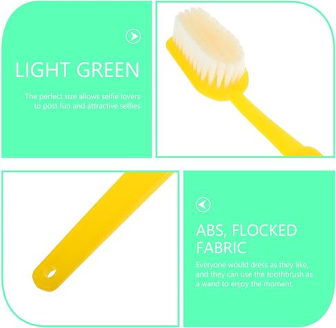 jojofuny Giant Toothbrush Prop Huge Toothbrush Oversized Novelty Toys Large Toothbrushes Big Brush Comedy Item Huge Toothbrush Costume Props in Kuwait