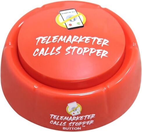 Talkie Toys Products Telemarketer Calls Stopper Button - Plays 5 Hilarious 30 Second Audio Clips in Kuwait
