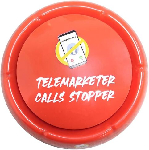 Talkie Toys Products Telemarketer Calls Stopper Button - Plays 5 Hilarious 30 Second Audio Clips in Kuwait