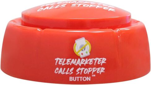 Talkie Toys Products Telemarketer Calls Stopper Button - Plays 5 Hilarious 30 Second Audio Clips in Kuwait