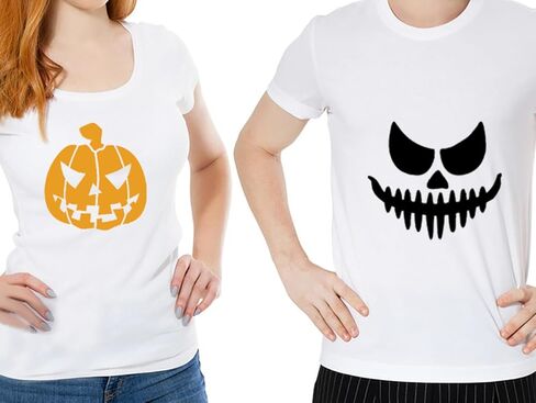 استنسل شاشة حريرية قابل لاعادة الاستخدام، استنسل ذاتي اللصق بنمط الهالوين بطباعة الشاشة الحريرية، استنسل شبكي لنقل معجون الطباشير للقماش والجدران والطلاء الخشبي in Kuwait